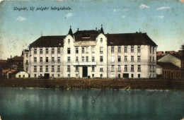 T2/T3 Ungvár, Uzhorod; Új Polgári Leányiskola / Girl School (EK) - Unclassified