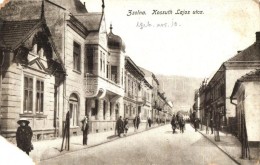 T4 Zsolna, Zilina; Kossuth Lajos Utca, Schwarz Vilmos Kiadása / Street View (EM) - Zonder Classificatie