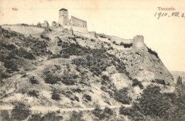 T2 Trencsén, Trencin; Várrom, Kiadja Weisz Náthán / Castle Ruins - Non Classificati