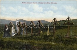 ** T2/T3 Szinna, Snina; Kárpátokban Elesett HÅ‘sök TemetÅ‘je / Military Cemetery - Non Classificati