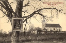 T4 Privigye, Prievidza; Templom, Gunits B. Kiadása, W. L. Bp. 4548. / Church (b) - Zonder Classificatie