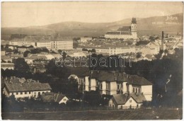 * T2/T3 1926 Nyitra, Nitra; Látkép, Templom / General View, Church, Photo - Zonder Classificatie