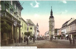 * T2 Nagyszombat, Trnava; Rákóczi Ferenc Utca, Városháza / Street, Town Hall - Non Classificati