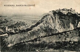 T2 Rozsnyó, Barcarozsnyó, Rosenau, Rasnov; Vár, Látkép / Castle, General View - Zonder Classificatie