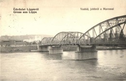 T2 Lippa, Lipova; Vashíd, Maros Folyó / Iron Bridge, River Maros - Non Classificati