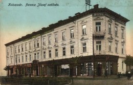 T2/T3 Kolozsvár, Cluj; Ferenc József Szálloda, Kerekes üzlete / Hotel, Shop (EK) - Zonder Classificatie