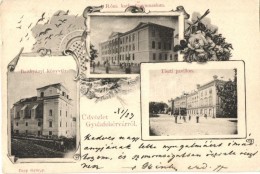 T4 Gyulafehérvár, Alba Iulia; Batthyányi Könyvtár, Római Katolikus... - Zonder Classificatie