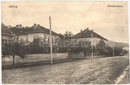 ** T1/T2 Déva, Közkórház, Utcakép / Hospital, Street View - Non Classés