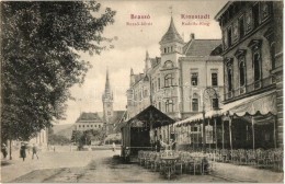 T2/T3 Brassó, Brasov, Kronstadt; RezsÅ‘ Körút, VendéglÅ‘ Terasza / Street, Restaurant's... - Ohne Zuordnung