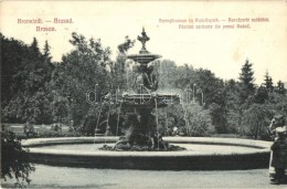 T2 Brassó, Kronstadt, Brasov; Liget, SzökÅ‘kút / Park, Fountain - Ohne Zuordnung