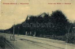 T3 Billéd, Biled; Vasútállomás, W. L. 1254. / Railway Station  (EB) - Zonder Classificatie