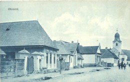 ** T2 Bereck, Bretcu; Utcakép, Templom / Street, Church - Unclassified