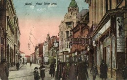 T2/T3 Arad, Aczél Péter Utca, Fehér Kereszt Szálloda / Street, Hotel (EK) - Non Classés