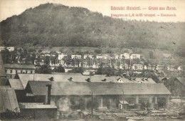 T2 Anina, Stájerlakanina, Steierdorf;  Vasgyár Az I., II. és III. Teleppel / Iron Factory With... - Ohne Zuordnung