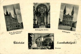 T2/T3 Szombathely, Szent Domokos-rendi Apácák Temploma, Székesegyház, BelsÅ‘, '1947 Az... - Non Classificati