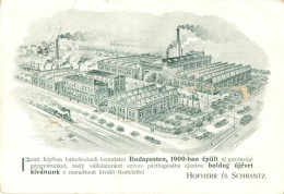 T3 Budapest XIX. Kispest, Hofherr és Schrantz Gépgyár, Reklámlap (EB) - Non Classificati