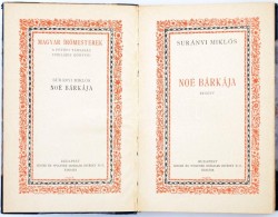 Surányi Miklós: Noé Bárkája. Regény. Bp., 1926, Singer és Wolfner.... - Zonder Classificatie