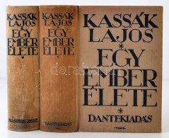 Kassák Lajos: Egy Ember élete I-II. Kötet. A Harmadik Kötet Hiányzik. Bp., 1932,... - Zonder Classificatie