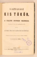 Gazdasági Kistükör. A Falusi Ifjúság Számára Tanuló-, és... - Non Classificati