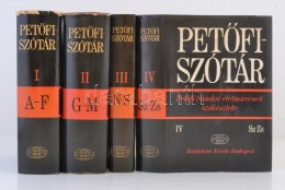 PetÅ‘fi Szótár I-IV.  PetÅ‘fi Sándor életmÅ±vének Szókészlete.... - Sin Clasificación