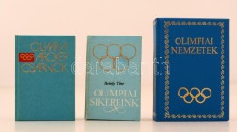 Olimpiai Témájú Minikönyvek, 3 Db: 
Borbély Tibor: Olimpiai Sikereink. Budapest,... - Unclassified