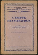 B. Eötvös József: A Zsidók Emancipációja. NépszerÅ± Zsidó... - Unclassified