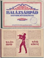 Zenei Tétel: Balázs Árpád 3 Nótáskönyve - Non Classés