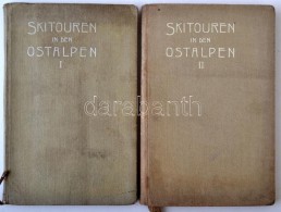 Biendl, Hans (Hrsg.) Und Alfred V. Radio-Radis: Skitouren In Den Ostalpen. Band I. II. 
Wien, 1906. Adolf... - Zonder Classificatie