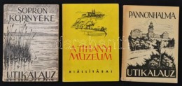 Vegyes Témájú útikönyvek, és Egy Múzeumi Kalauz, 5 Db, AlapvetÅ‘en... - Unclassified