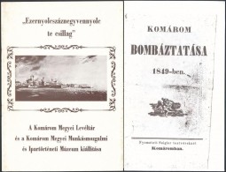 Cca 1987 3 Db 1848-1849-es Reprint és Levéltári-múzeumi Kisnyomtatvány,... - Zonder Classificatie