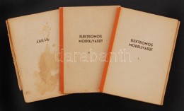 Petrik Ottó. Elektromos Modellvasút I.-II. Kötet. Bp., 1957. Táncsics Kiadó.... - Zonder Classificatie