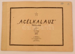 1955 'Acélkalauz', Táblázatok, összeállította Mester Ferenc, Kidolgozta A... - Zonder Classificatie