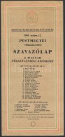 1949,1953 Választások Szavazólapjai - Zonder Classificatie