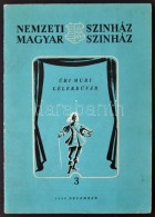 1948 Nemzeti Színház, Magyar Színház, Uri Muri Lélekbúvár, Pp.:18,... - Zonder Classificatie