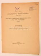 1941 Pósta Béla: Királydaróc Pecsétnyomója 1574-bÅ‘l,... - Non Classificati