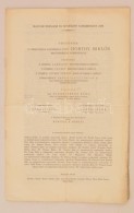 1928 Magyar Irodalmi és MÅ±vészeti Kongresszus Meghívója és Programja 8p. - Ohne Zuordnung