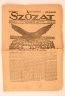 1919 Nov. 16. A Szózat C. újság Különkiadása Magyarország... - Non Classificati