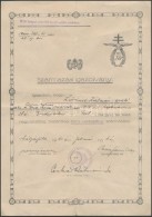 1941 A M. Kir. Budapest-Mátyásföldi Honvéd RepülÅ‘tér Gondnoksága... - Other & Unclassified