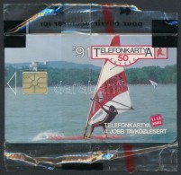 1991 'Balaton Surf' Telefonkártya Eredeti, 50 Egységes, Bontatlan Csomagolásban, - Zonder Classificatie