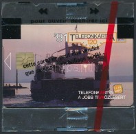 1991  Balaton Komp Motívumos Telefonkártya, Bontatlan Csomagolásban - Unclassified