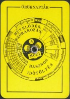 1969 'MÅ±velÅ‘dés, Szórakozás, A Mozi Hasznos IdÅ‘töltés', Tárcsás... - Pubblicitari