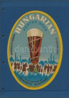 Hungarian Porter Beer NagyméretÅ± Italcímke, 24x16 Cm - Advertising
