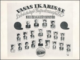 1968 Vasas Ikarus S.E. Labdarúgó Bajnokcsapata, NBIII Északközép Csoport,... - Andere & Zonder Classificatie