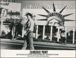 Zabriskie Point, Antonioni új, Színes, Szélesvásznú Amerikai Filmje, 18x24 Cm - Altri & Non Classificati