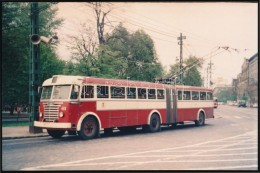 Cca 1961-1976 Ikarus 60 Típusú Trolibusz A Városligetben, Utólagos... - Andere & Zonder Classificatie