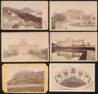 Cca 1870-1880 Ausztria, Bécs Párizs 6 Db Keményhátú Fotó / Cca 1870-1880... - Altri & Non Classificati
