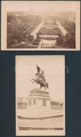 Cca 1870 Bécs 2 Db Keményhátú Fotó / Cca 1870 Vienna 2 Photos 7x11 Cm - Sonstige & Ohne Zuordnung