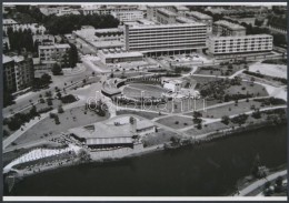 Cca 1975 Budapest, Feneketlen-tó és Környéke, Légi Felvétel, Korabeli... - Sonstige & Ohne Zuordnung