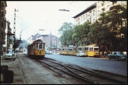 Cca 1960-1970 Budapest, Villamosközlekedés A Fehérvári úton, Utólagos... - Altri & Non Classificati