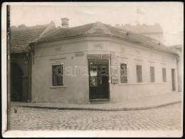 Cca 1910 Budapest II. Kerület, Csapláros Kapás Utca Sarka, Perveszler Adolf Rövidáru... - Andere & Zonder Classificatie